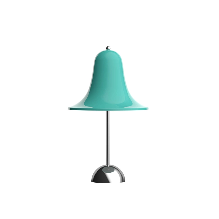 Lampe sans fil PANTOP PORTABLE Ø18 Bleu Sarcelle Clair VERPAN