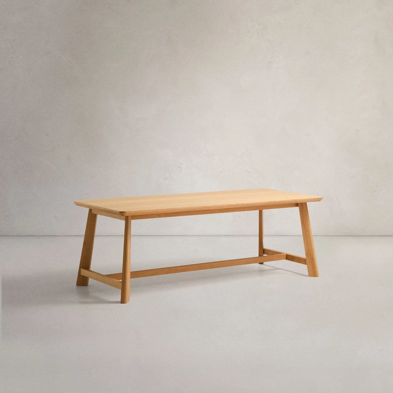 IDUN 220x100 Chêne massif naturel KAVE HOME