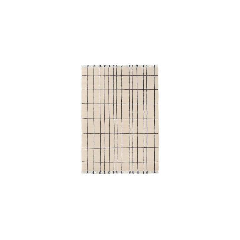 Tapis SEN Beige Bleu FERM LIVING