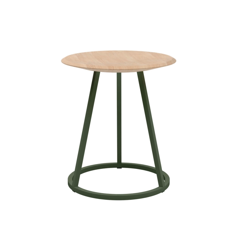 Tabouret GUSTAVE H45 Vert Cendré HARTO