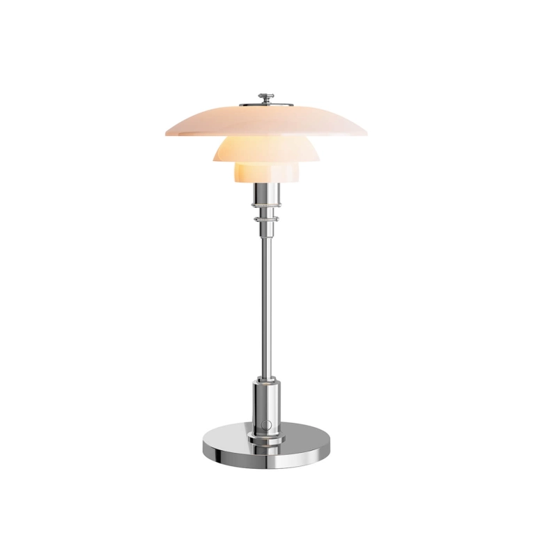 Lampe sans fil PH 2/1 PORTABLE Chromé haute brillance LOUIS POULSEN