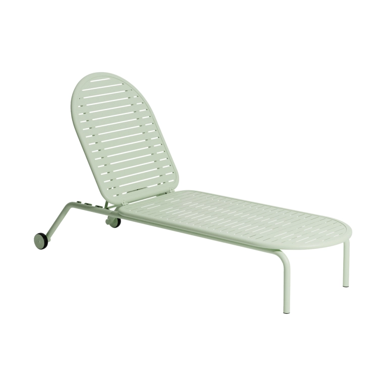 Bain de soleil, chaise longue et hamac WEEK-END Bain de soleil Vert Pastel PETITE FRITURE