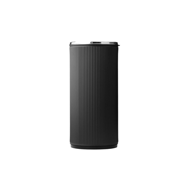 OPEN TOP BIN VIPP18 Noir / Aluminium Poli VIPP