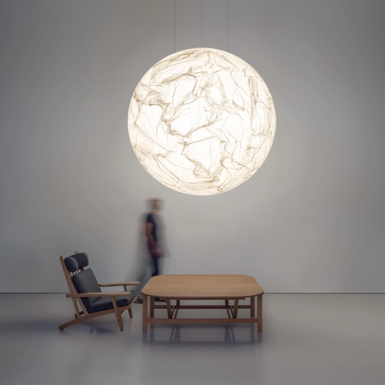 Suspension MOON 200 Blanc DAVIDE GROPPI