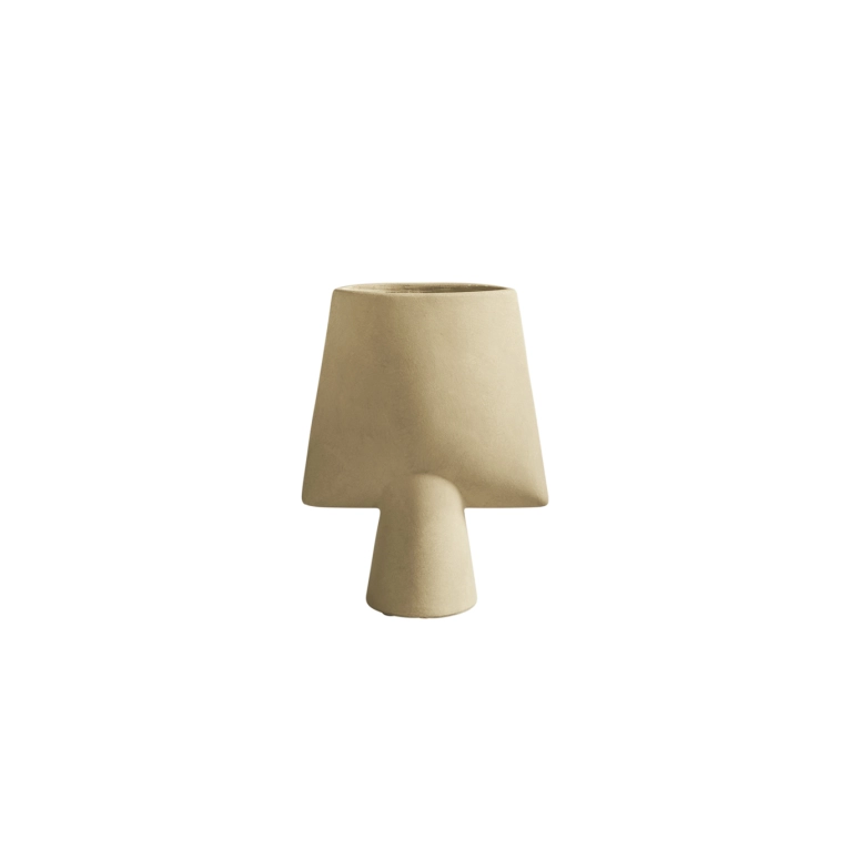 Vase SPHERE SQUARE mini Sable 101 COPENHAGEN