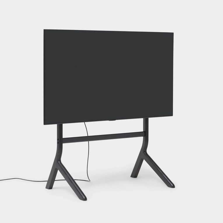Meuble TV HOPPER Chêne Noir PEDESTAL