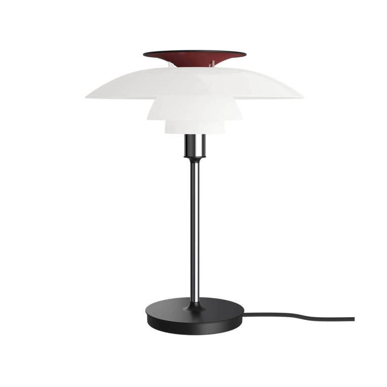 Lampe à poser PH 80 Blanc / Chrome LOUIS POULSEN