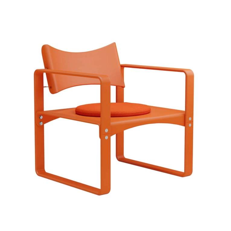 Coussin CIRCULAR SHAPE Orange Hallingdal 590 VERPAN