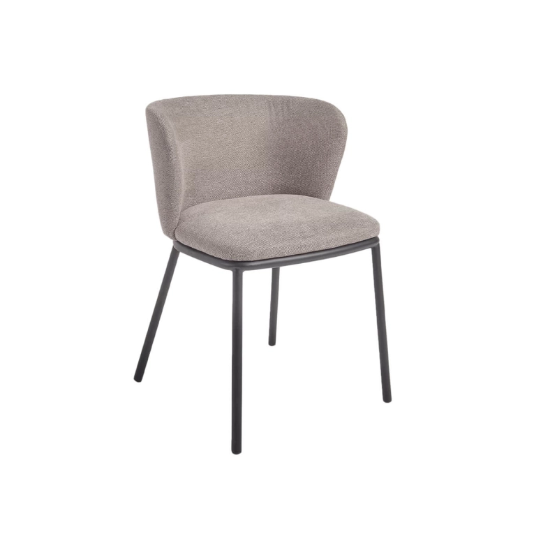 CISELIA Chenille Marron Clair / Noir KAVE HOME
