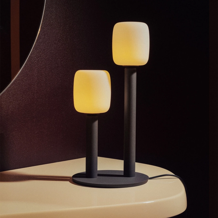 Lampe à poser SAMAMBU Chocolat CASSINA