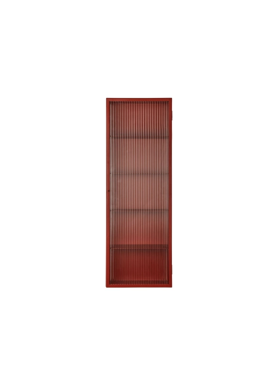 Meuble de rangement HAZE Mural 35x100 Rouge Oxyde FERM LIVING