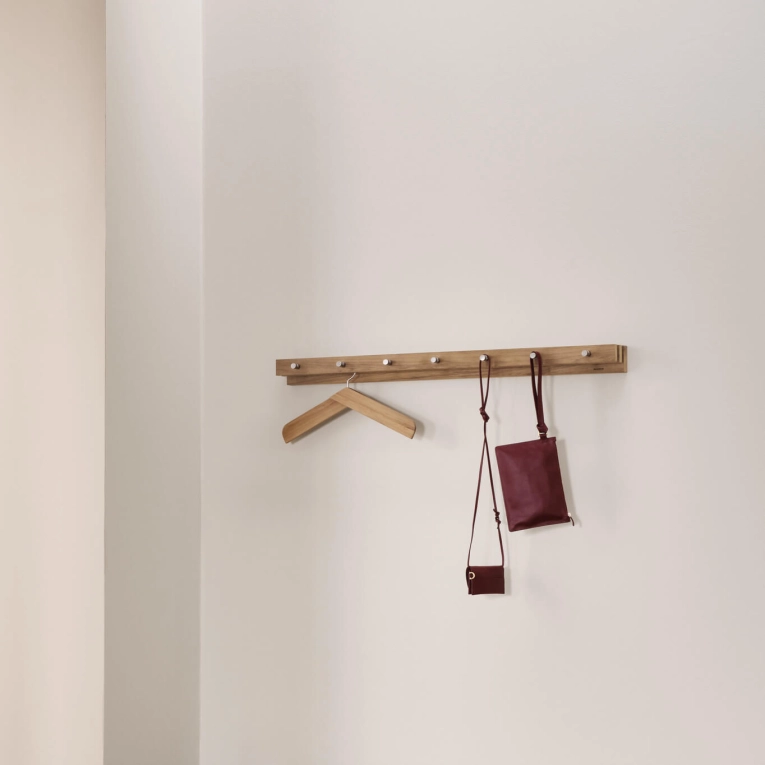 Porte-manteau CUTTER L 100 Teck FRITZ HANSEN