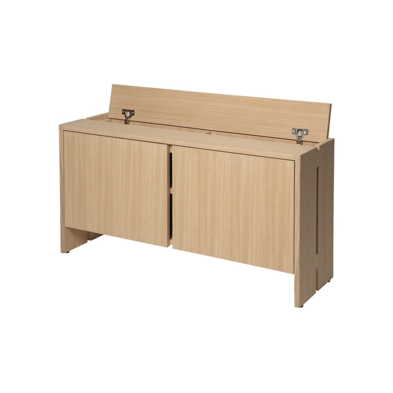 Meuble de rangement PARCEL Bas Chêne FERM LIVING