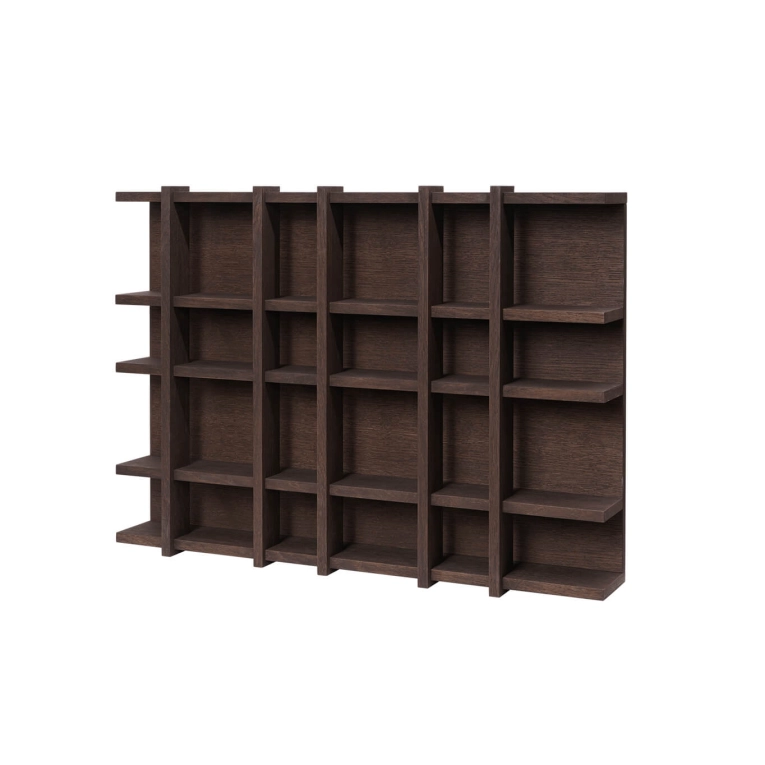 Etagère TILEM 6x4 Chêne Foncé FERM LIVING