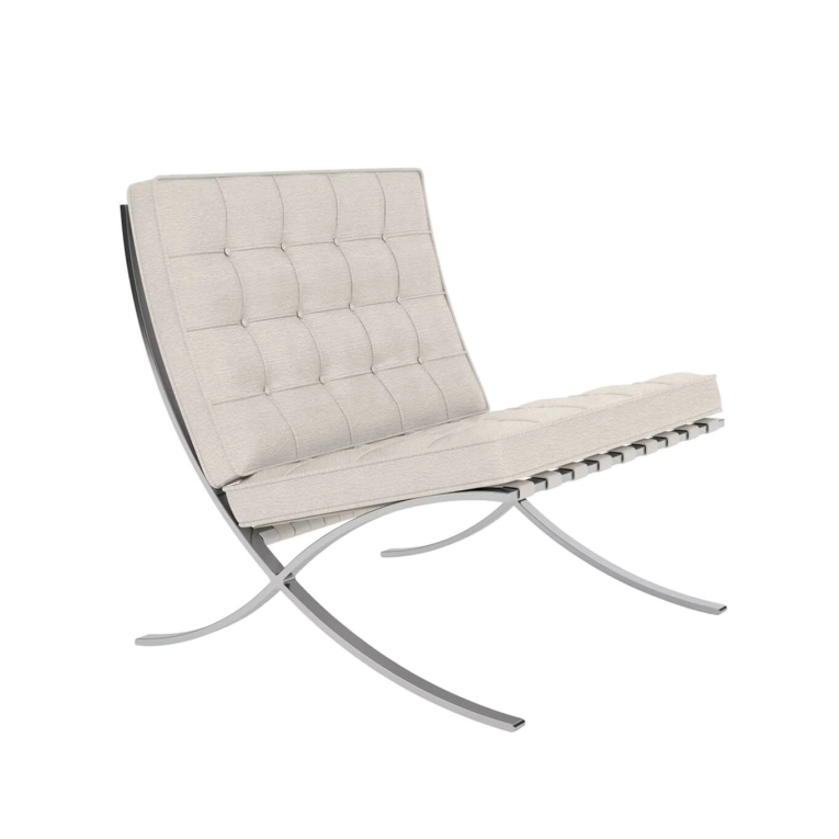 Fauteuil BARCELONA Haven Ivoire KNOLL