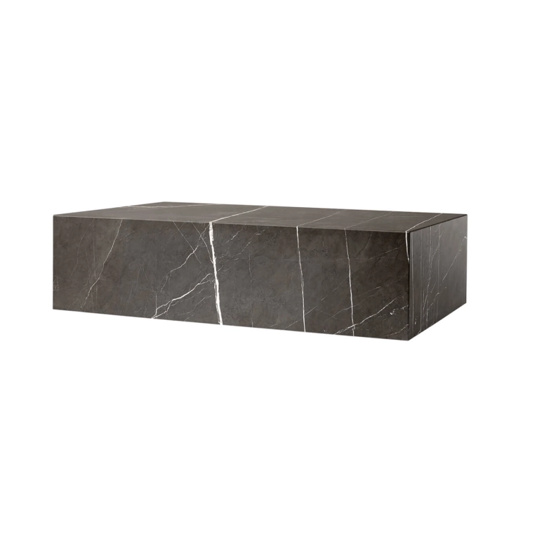Table basse PLINTH LOW Marbre Kendzo AUDO COPENHAGEN