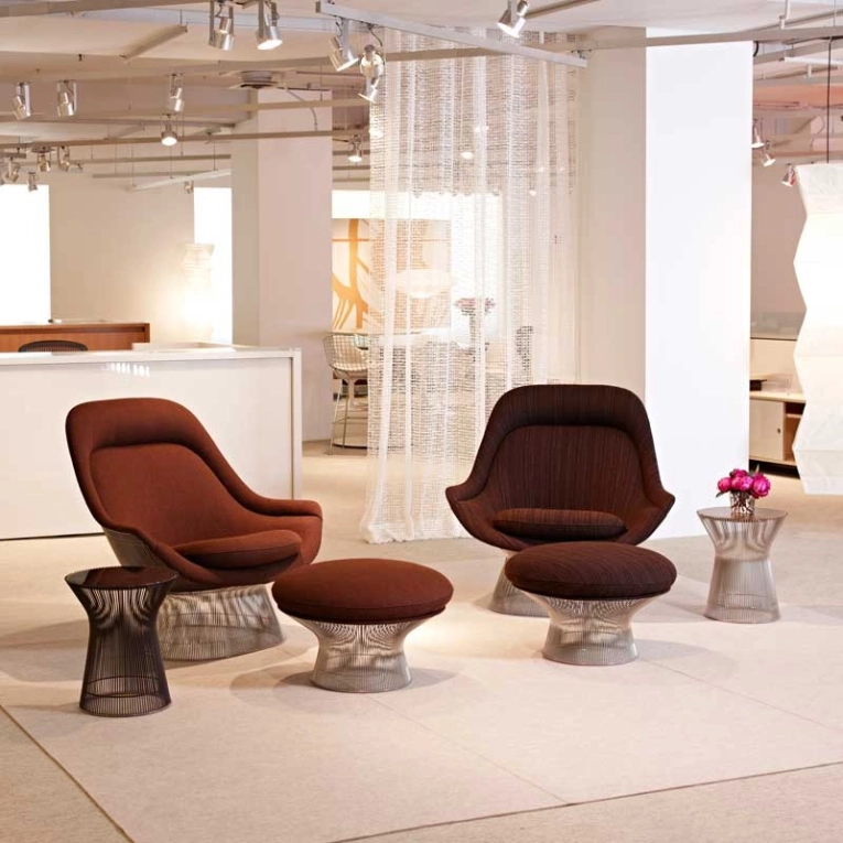 Pouf PLATNER OTTOMAN Inferno KNOLL