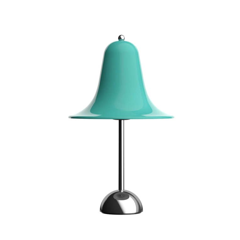 Lampe à poser PANTOP Ø 23 Bleu Sarcelle Clair VERPAN