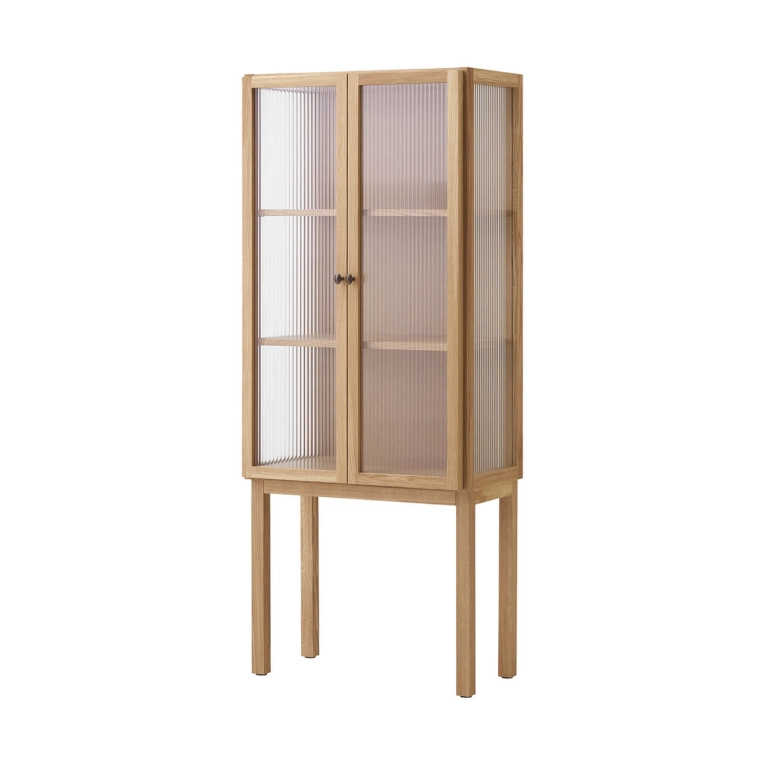 Storage Unit CURIOSITY CABINET TALL Natural Oak AUDO COPENHAGEN