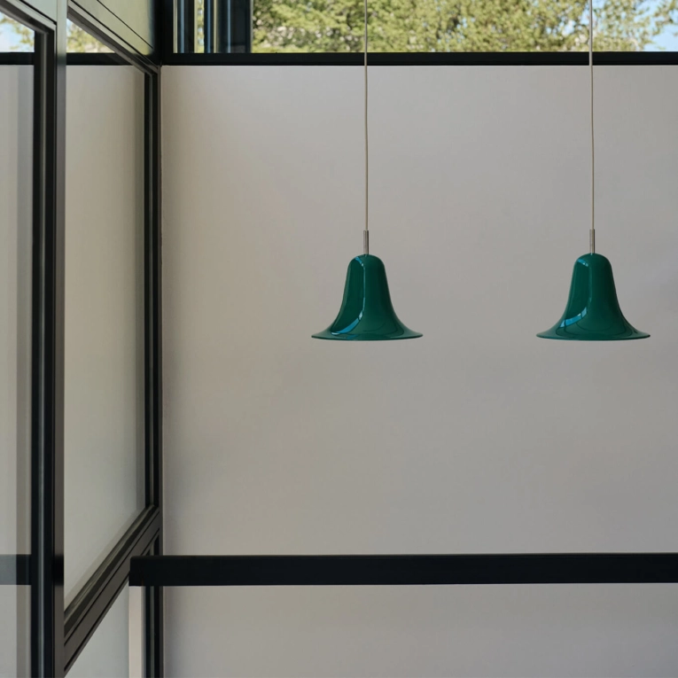 Suspension PANTOP Ø23 Bleu Sarcelle Foncé VERPAN