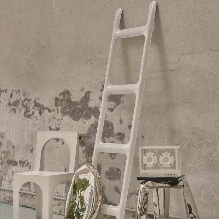 Porte-manteau DRAB Blanc brillant ZIETA