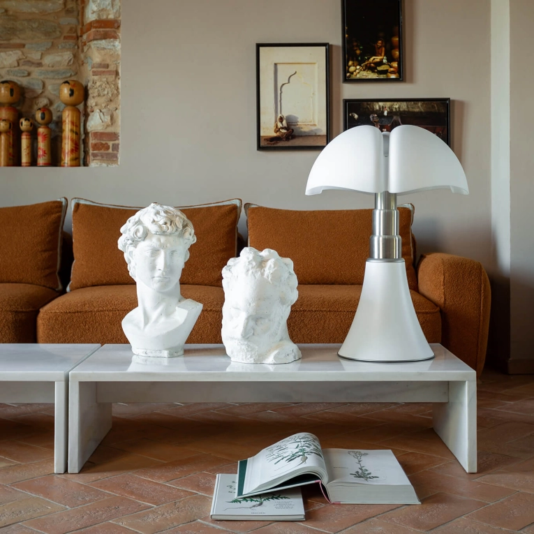Lampe à poser PIPISTRELLO LED White Matt MARTINELLI LUCE