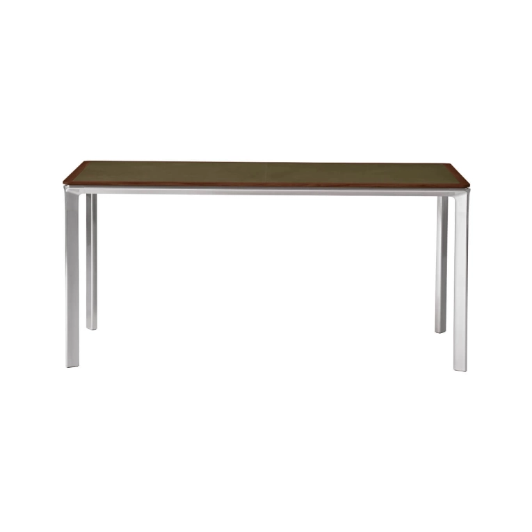 Bureau WORK DESK 432 Chêne foncé / Cuir Bosco VIPP