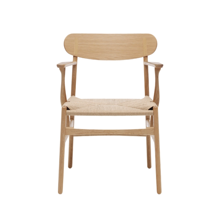 Chaise CH26 Chêne huilé/ corde naturelle CARL HANSEN