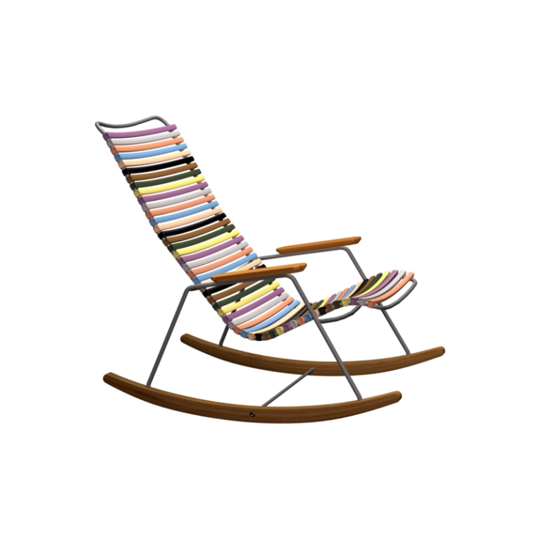 Fauteuil extérieur Rocking Chair CLICK Multicolore 1 HOUE
