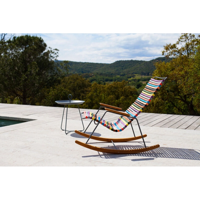 Fauteuil extérieur Rocking Chair CLICK Multicolore 1 HOUE