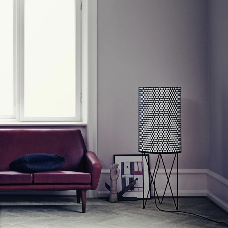 Lampadaire PEDRERA PD2 Noir GUBI