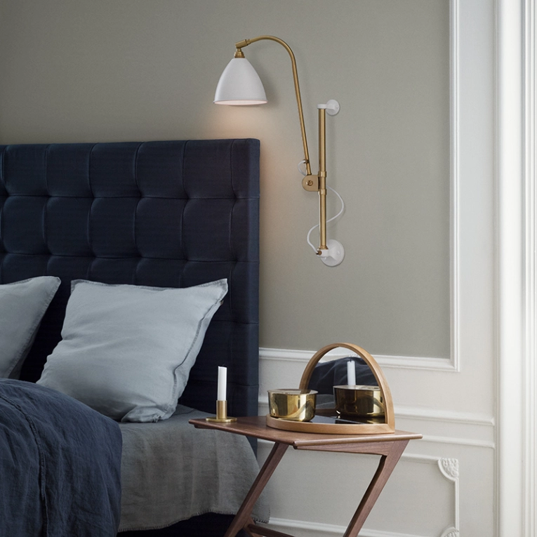 Applique BESTLITE BL5 Laiton/ blanc GUBI