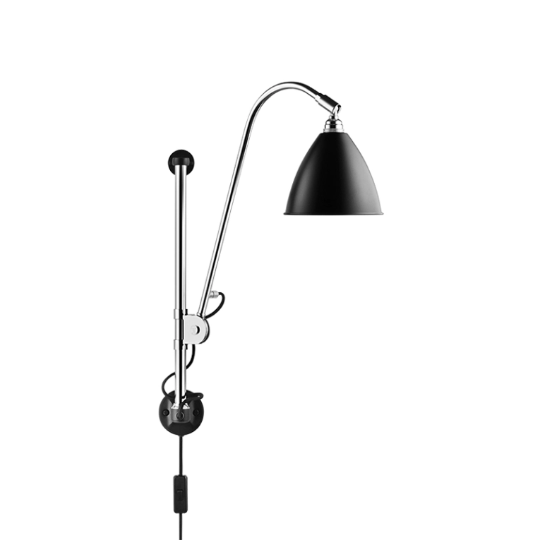 Applique BESTLITE BL5 Chrome/ noir GUBI