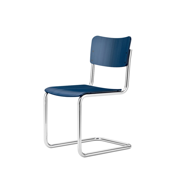 Siège enfant Chaise enfant S 43 K Bleu cobalt THONET