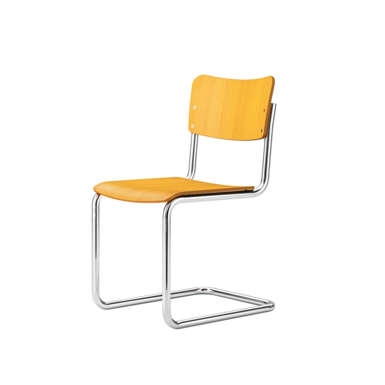 Siège enfant Chaise enfant S 43 K Jaune ambre THONET