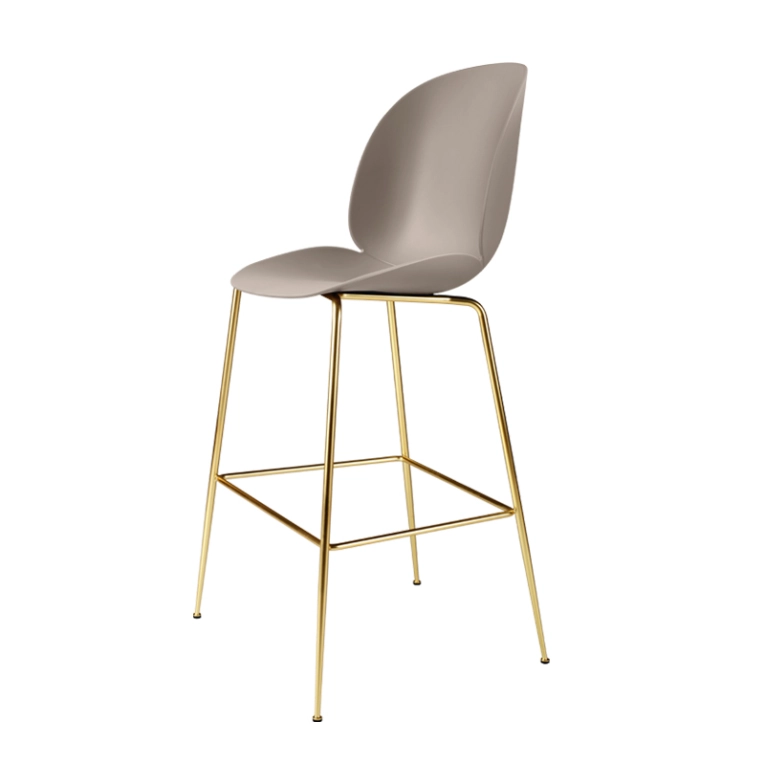 Tabouret haut BEETLE BAR H73 Beige GUBI