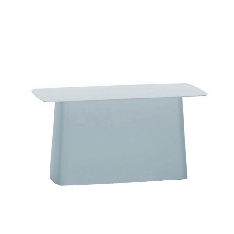 Table d'appoint guéridon METAL SIDE OUTDOOR Gris bleuté VITRA