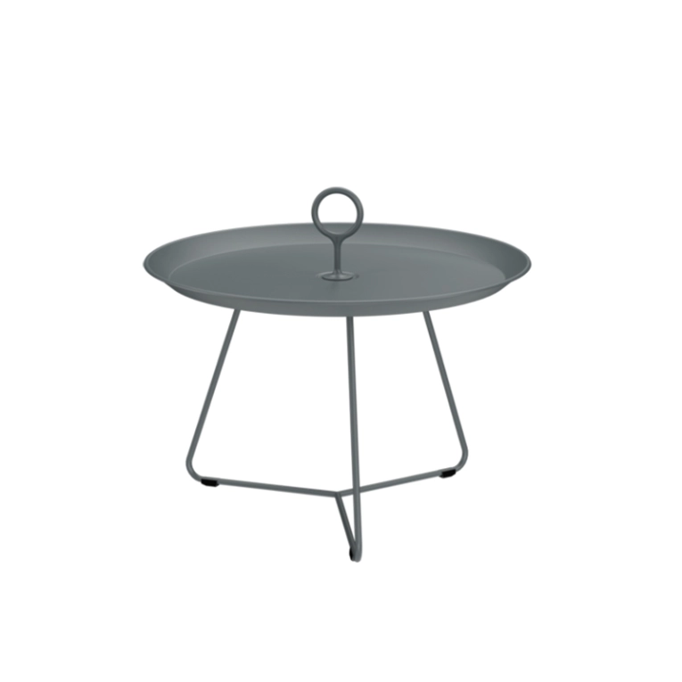 Table basse extérieur Table basse EYELET Ø 57,5 Gris foncé HOUE