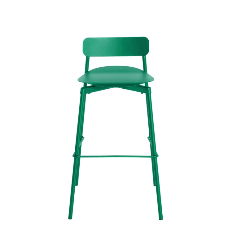 Tabouret haut FROMME H75 Vert menthe PETITE FRITURE