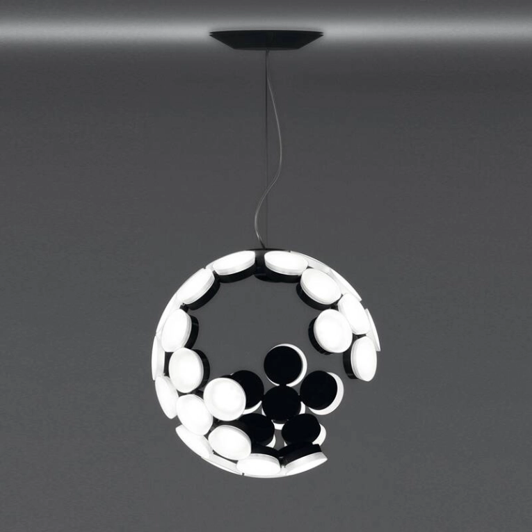 Suspension SCOPAS Blanc et noir ARTEMIDE