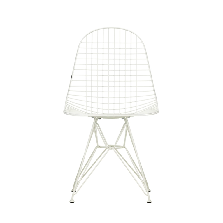 Chaise EAMES WIRE CHAIR DKR Blanc VITRA