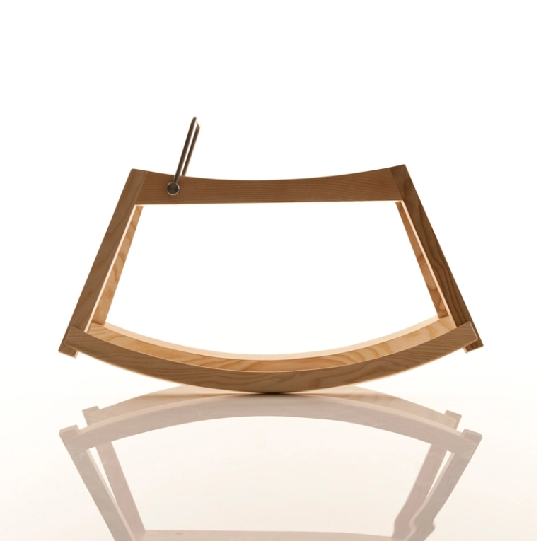 Siège enfant Cheval à bascule ROSA Naturel SIRCH