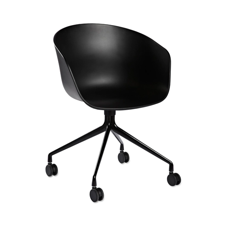 Fauteuil de bureau ABOUT A CHAIR AAC 24 Noir HAY