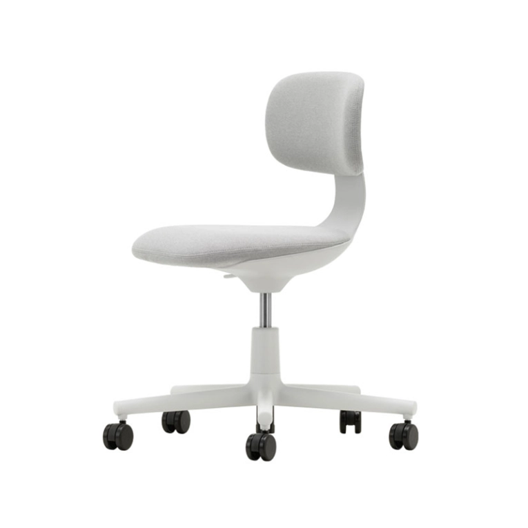 Fauteuil de bureau ROOKIE Blanc crème/gris sierra 05 / gris clair VITRA
