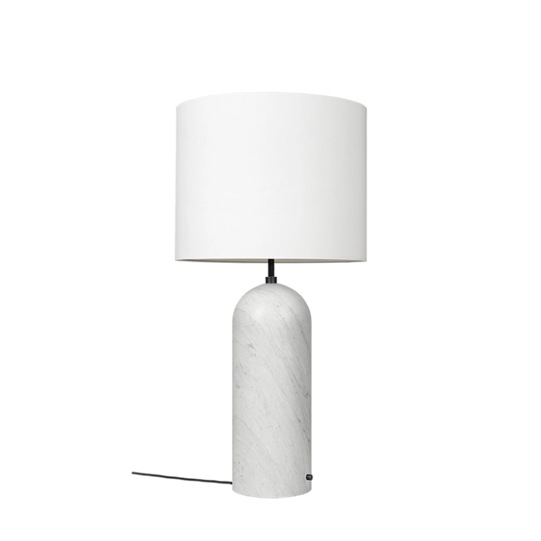 Lampadaire GRAVITY XL Low Marbre blanc GUBI
