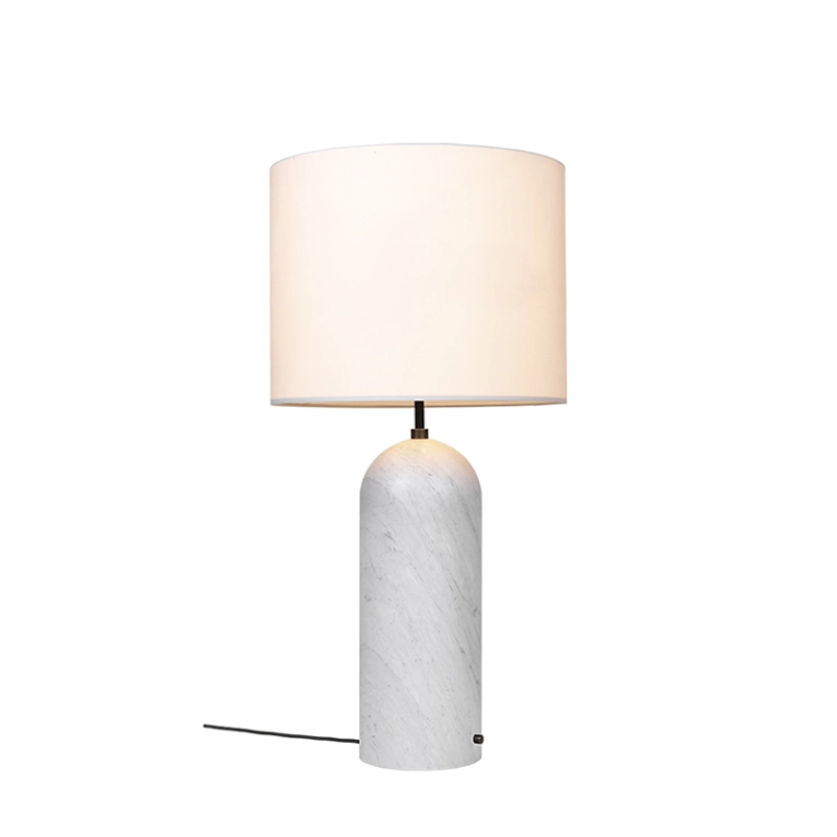 Lampadaire GRAVITY XL Low Marbre blanc GUBI