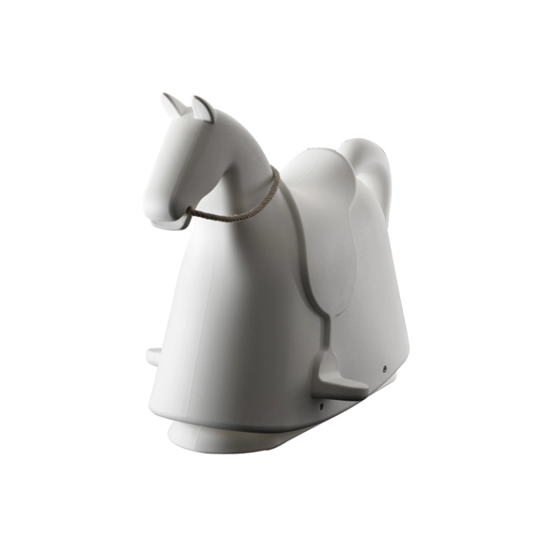 Siège enfant Cheval à bascule ROCKY Blanc MAGIS