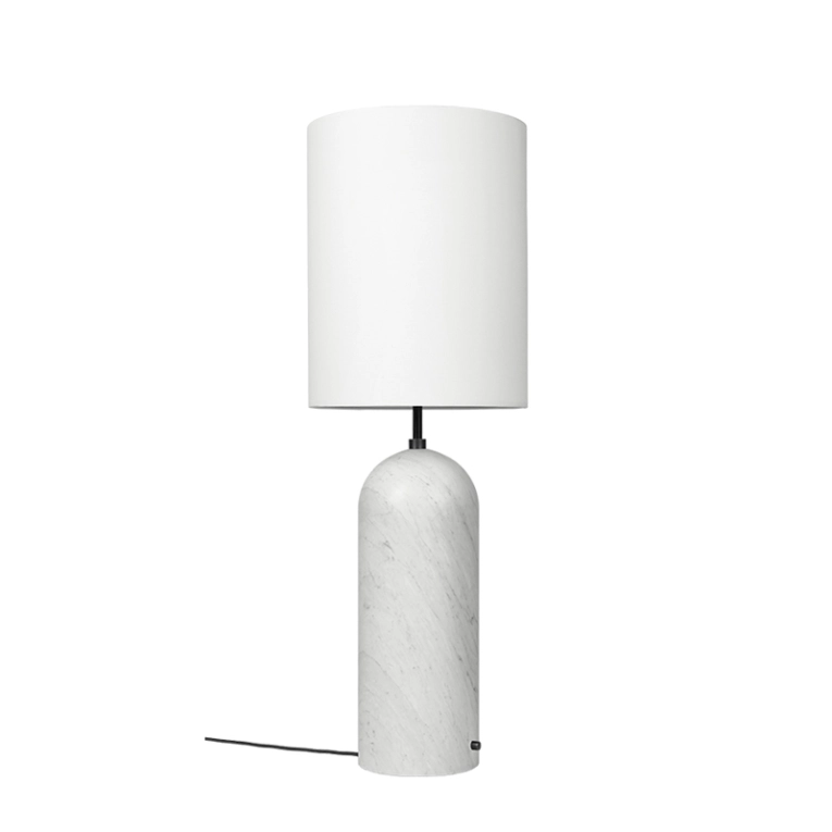 Lampadaire GRAVITY XL High Marbre blanc GUBI