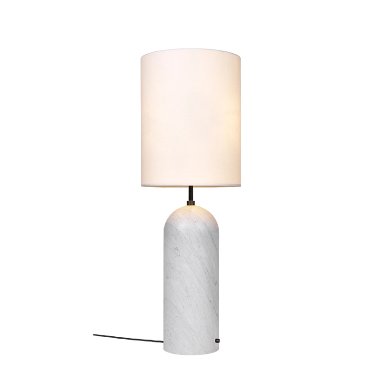 Lampadaire GRAVITY XL High Marbre blanc GUBI