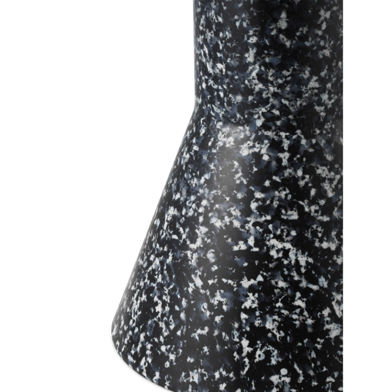 Tabouret BIT CONE Noir/ blanc Normann Copenhagen